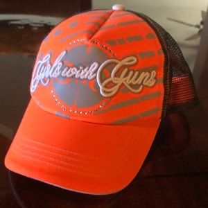 Girls with guns trucker hat